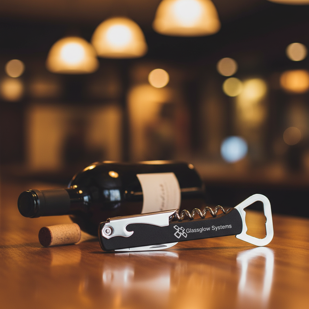 Leatherette Wine Bottle Opener