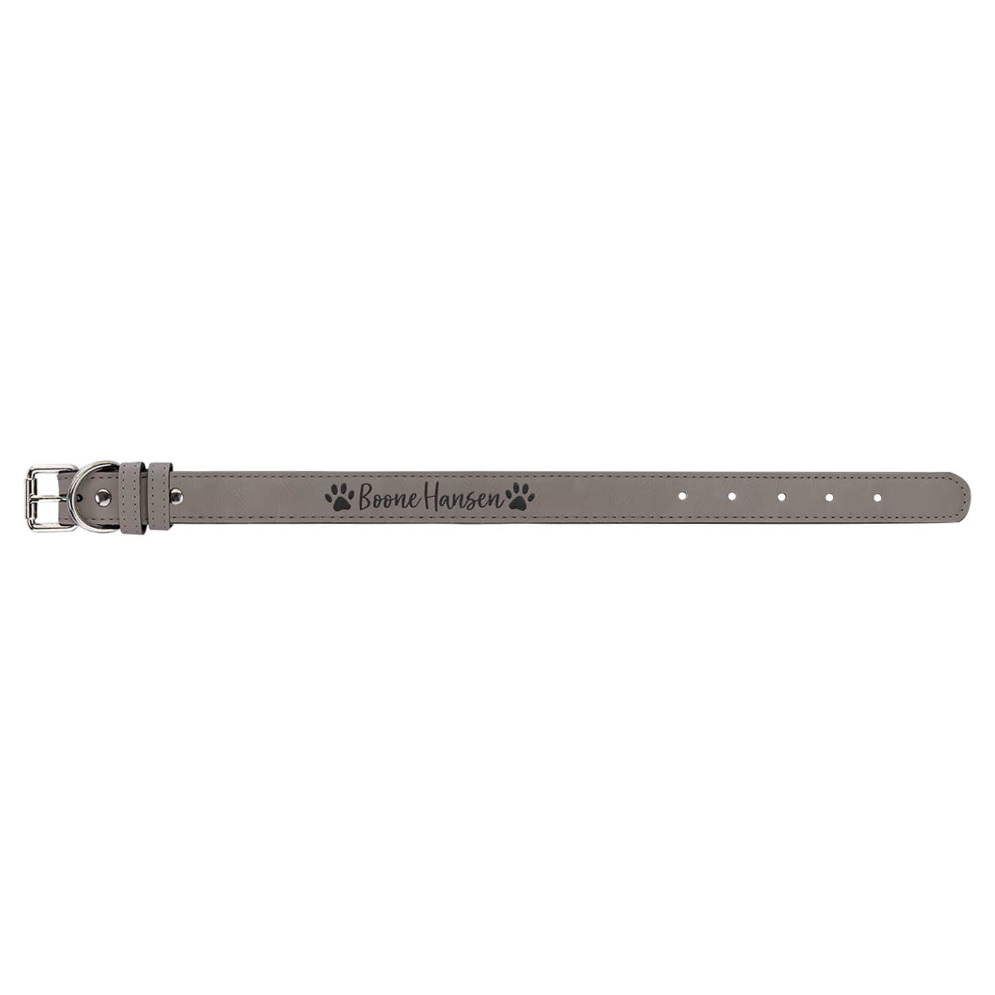 Laserable Leatherette Dog Collar