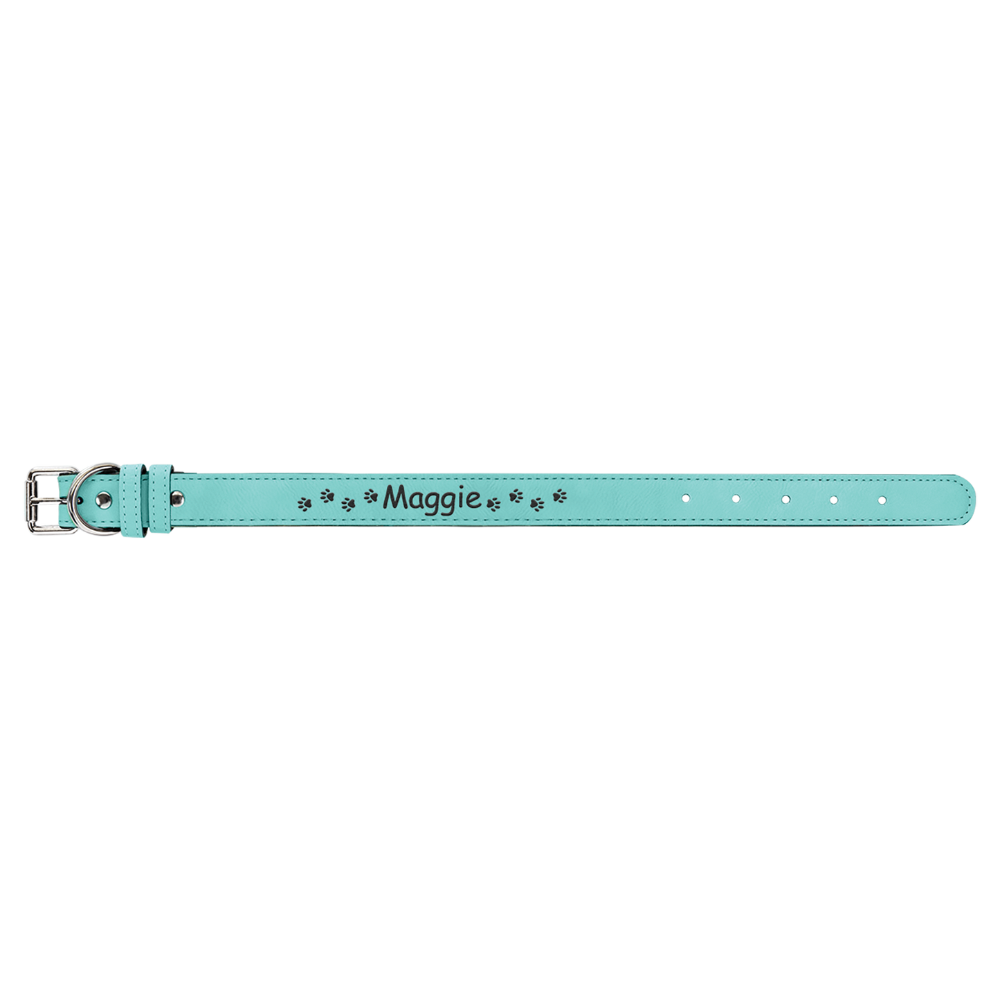 Laserable Leatherette Dog Collar