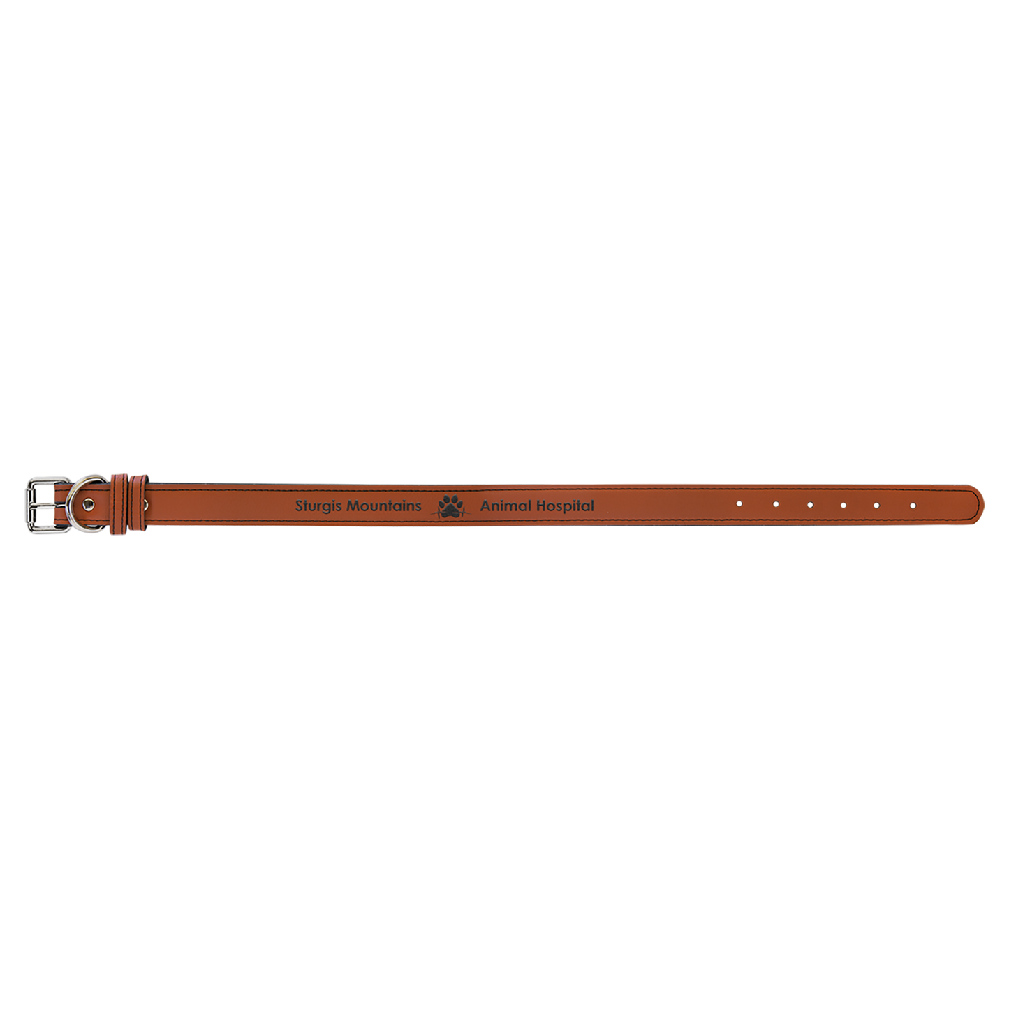 Laserable Leatherette Dog Collar