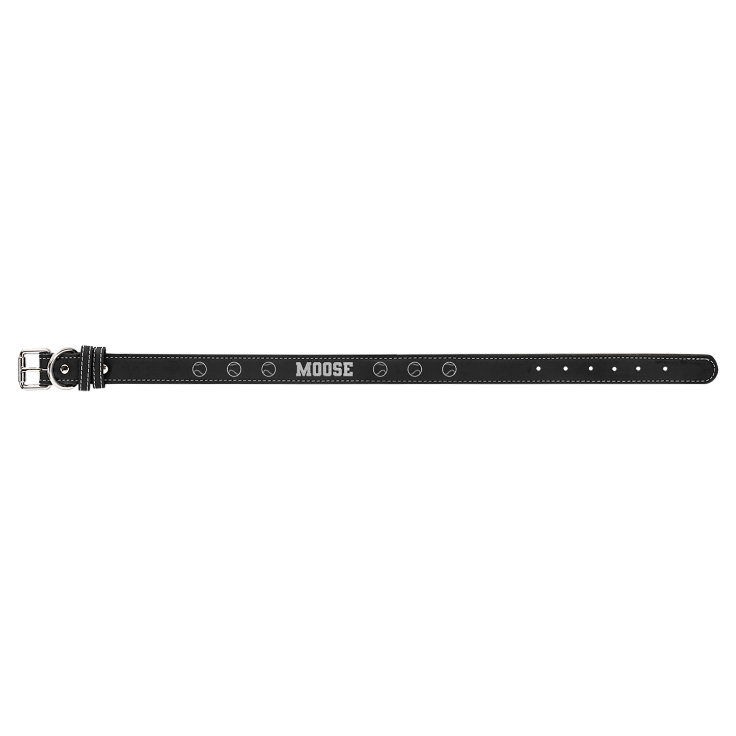 Laserable Leatherette Dog Collar
